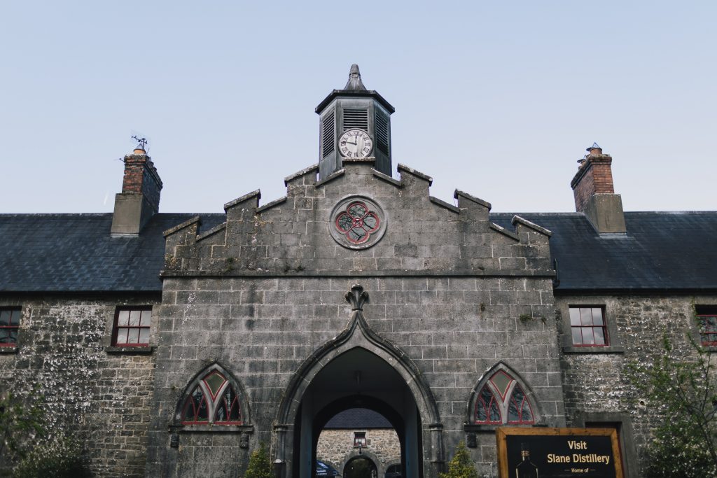 Slane Castle whiskey distillery tower watch